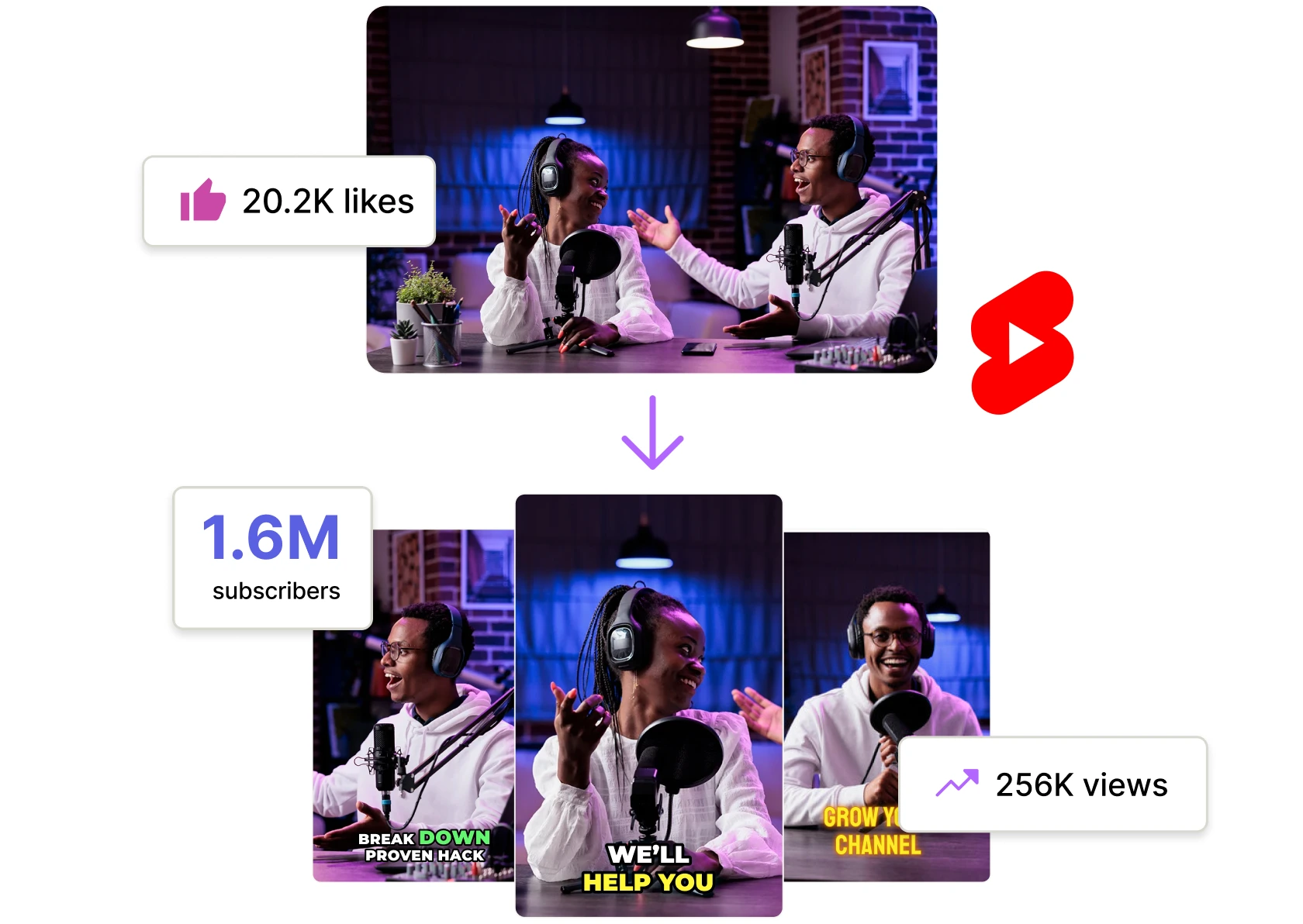YouTube Clip Maker — Free AI Tool to Create Shorts